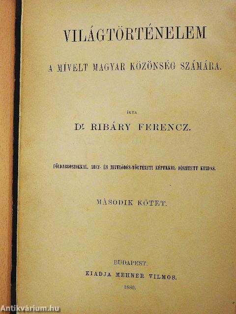 Az ó-kor története II. (töredék) (rossz állapotú)