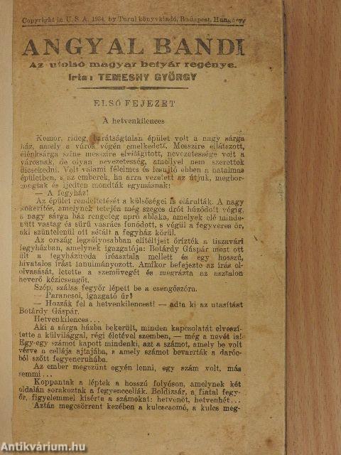 Angyal Bandi I-IV. (rossz állapotú)