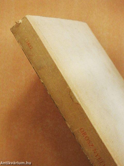 Orosz nyelvkönyv haladók számára