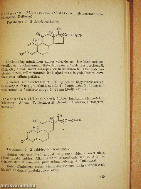 Új gyógyszerek 1958