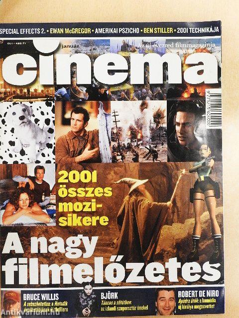 Cinema 2001. (nem teljes évfolyam)