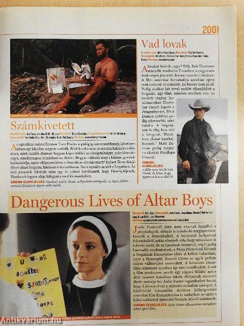 Cinema 2001. (nem teljes évfolyam)