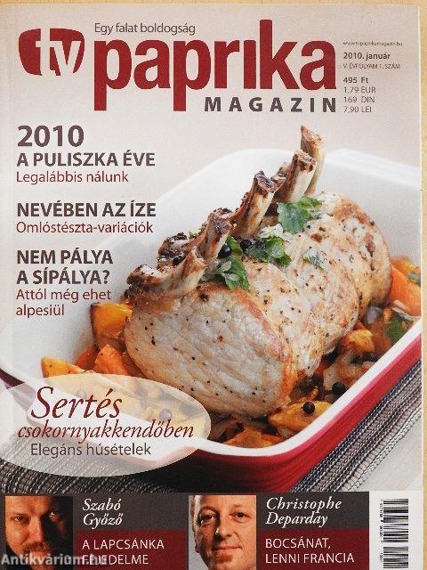 TV Paprika Magazin 2010. január
