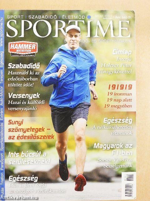 Sportime 2019. április-május
