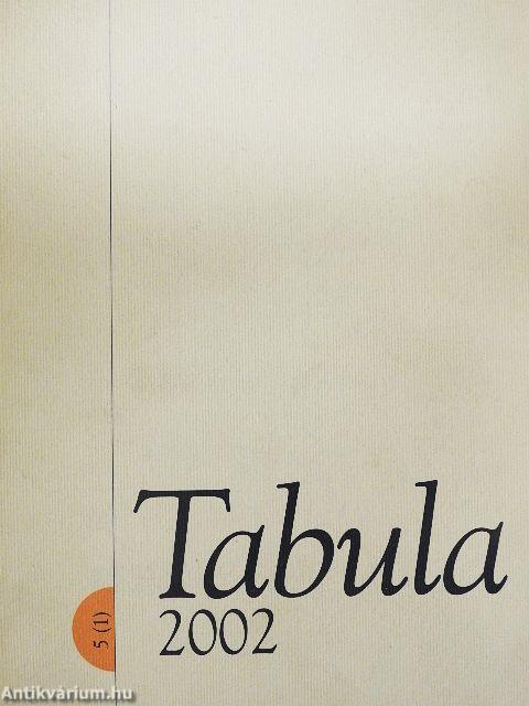 Tabula 2002/1.