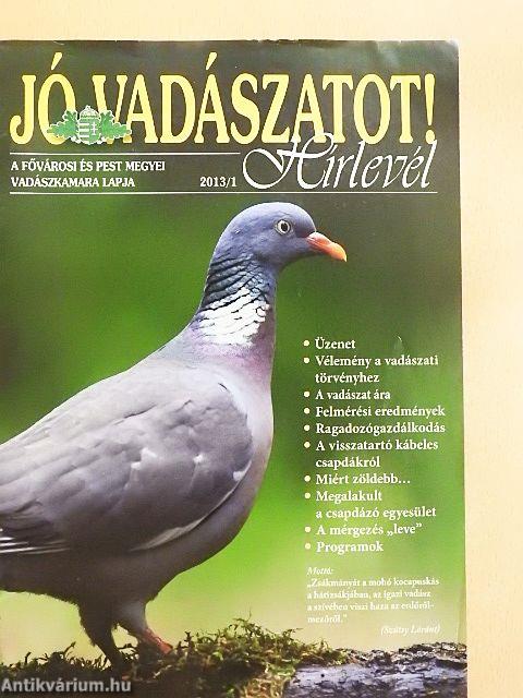 Jó vadászatot! 2013/1.