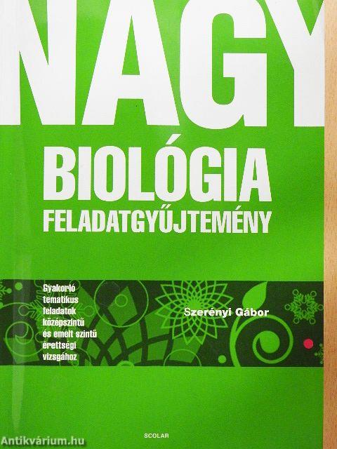 Nagy biológia feladatgyűjtemény