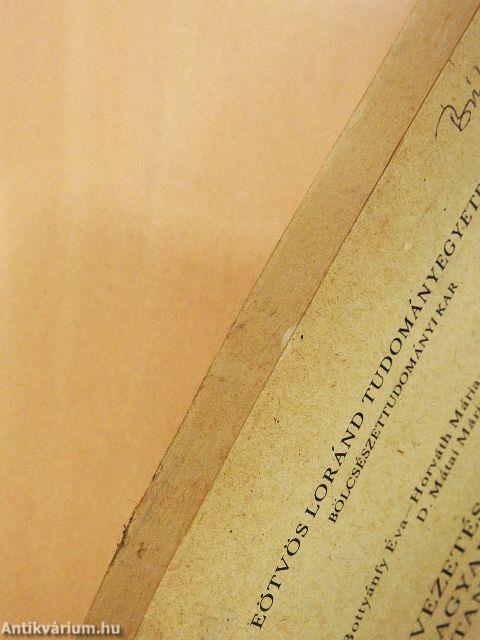 Bevezetés az egyetemi magyar nyelvészeti tanulmányokba