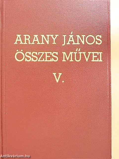Arany János összes művei V.