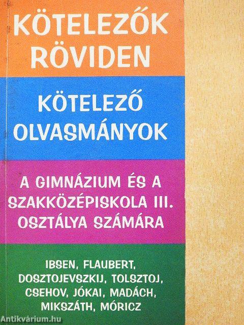 Kötelező olvasmányok