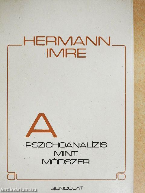 A pszichoanalízis mint módszer