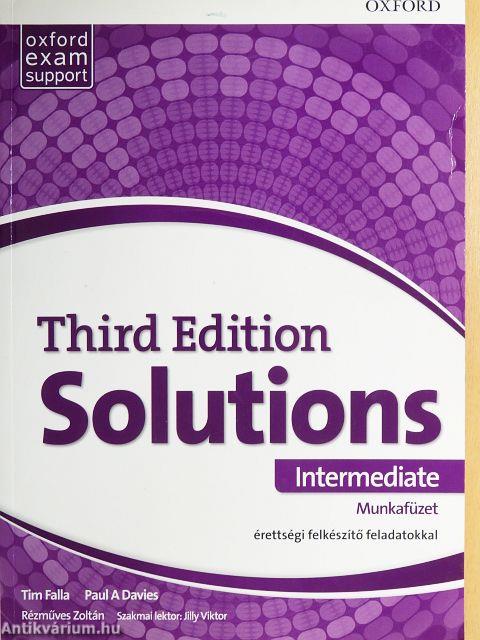 Solutions - Intermediate - Munkafüzet 
