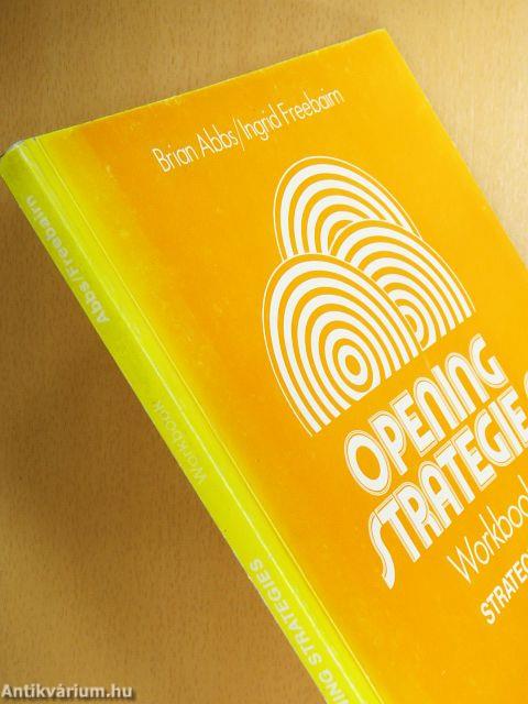 Opening Strategies - Workbook