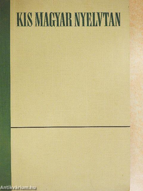Kis Magyar Nyelvtan