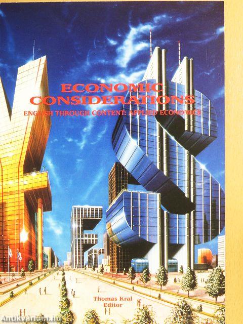 Economic Considerations