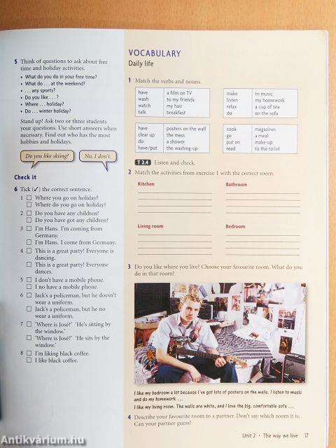 New Headway English Course - Pre-Intermediate - Student's Book/Workbook with key