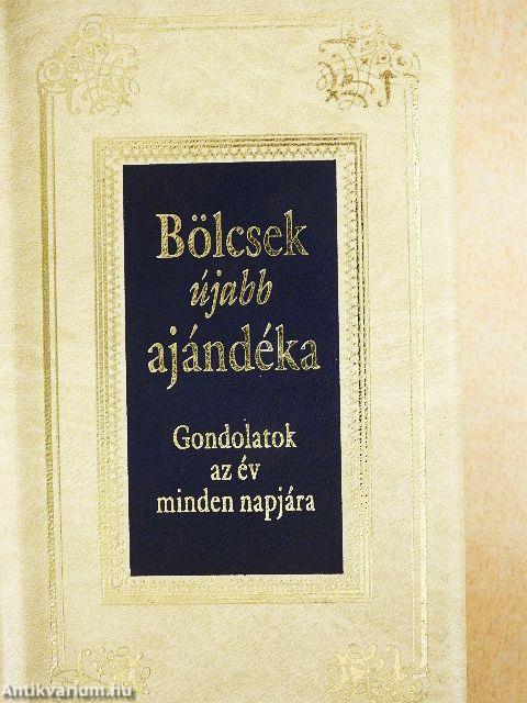 Bölcsek újabb ajándéka