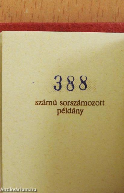 Szabadság, szerelem! (minikönyv) (számozott)