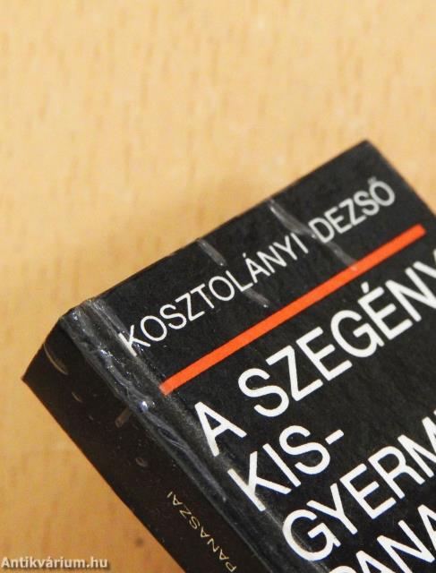 A szegény kisgyermek panaszai (minikönyv)