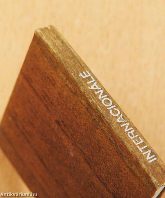 Internacionálé (minikönyv)