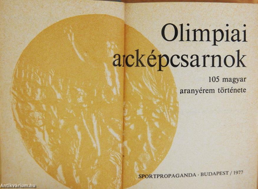 Olimpiai arcképcsarnok (minikönyv)