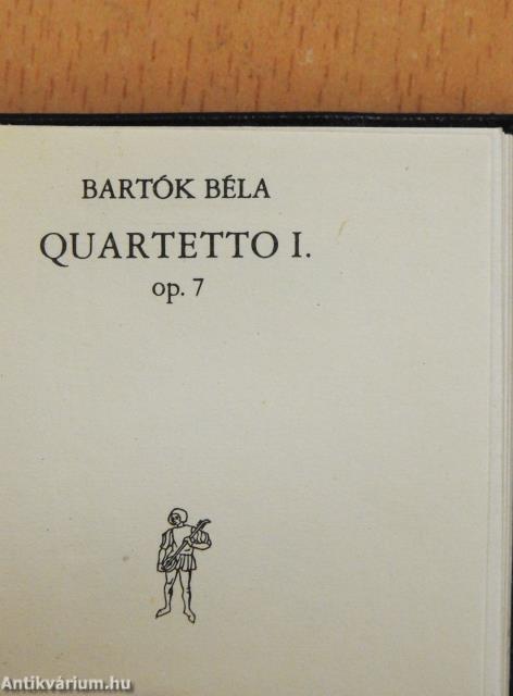 Quartetto I. (minikönyv)