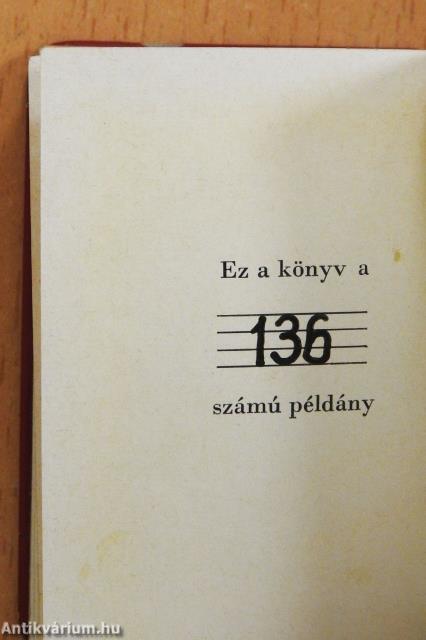 Egy harcos asszony írásai (minikönyv) (számozott)