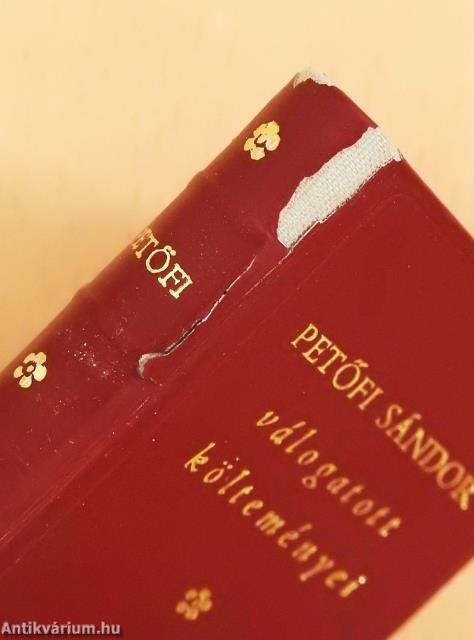 Petőfi Sándor válogatott költeményei (minikönyv)