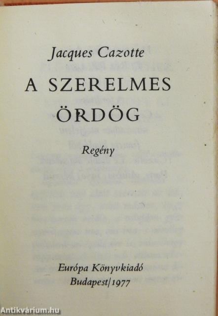 A szerelmes ördög (minikönyv)