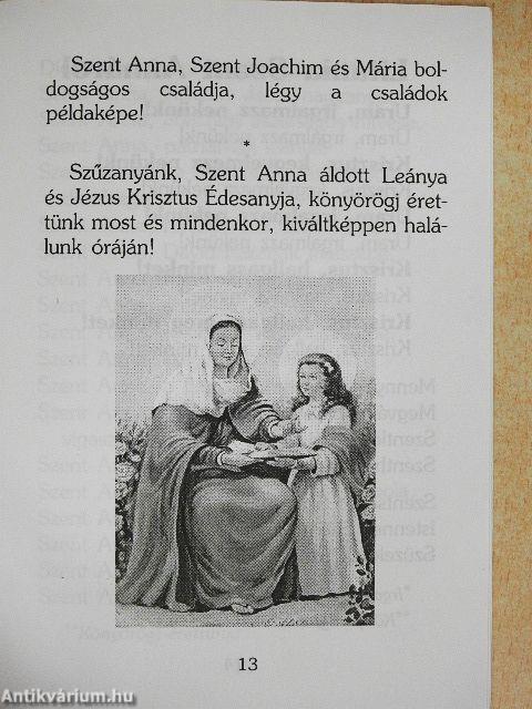 Szent Anna imafüzet