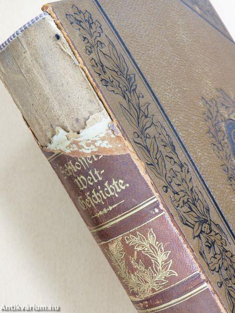 Fr. Chr. Schlosser's Weltgeschichte für das deutsche Volk 1-19. (gótbetűs) (rossz állapotú)