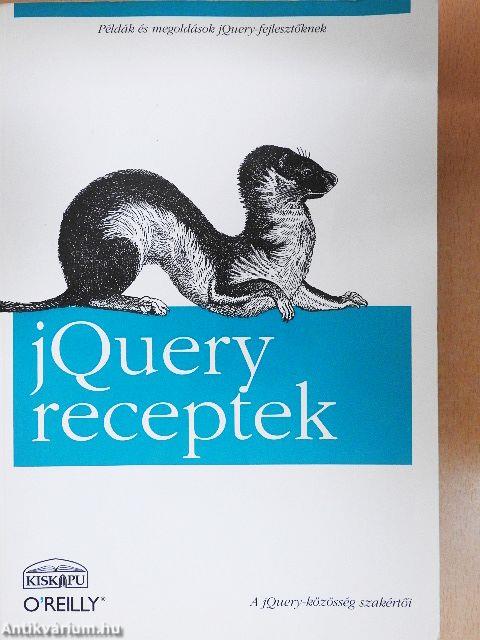 jQuery receptek