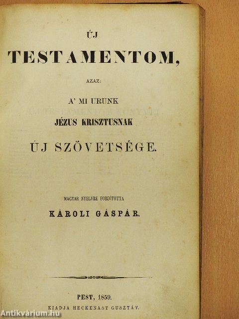 Szent Biblia (rossz állapotú)