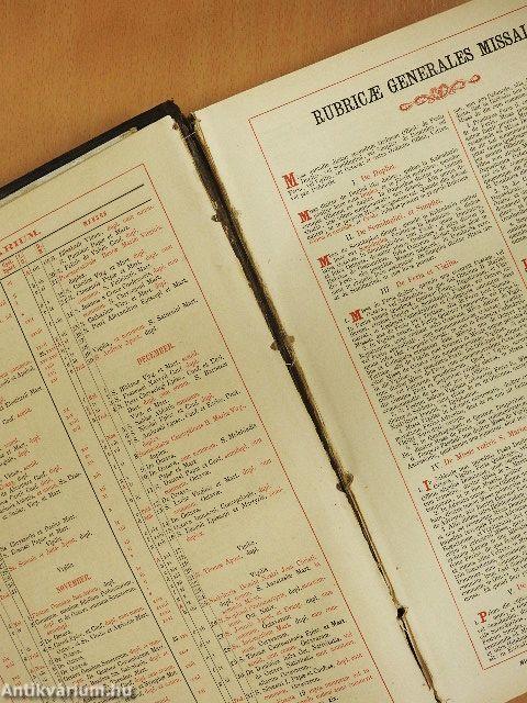 Missae in festis propriis patronorum Regni Hungariae (rossz állapotú)