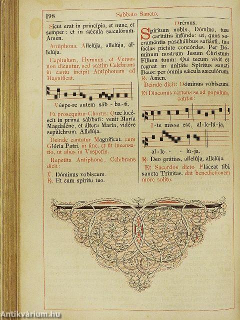 Missae in festis propriis patronorum Regni Hungariae (rossz állapotú)