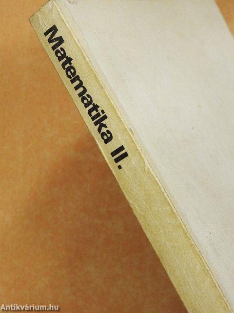 Matematika II.