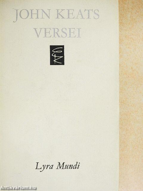 John Keats versei