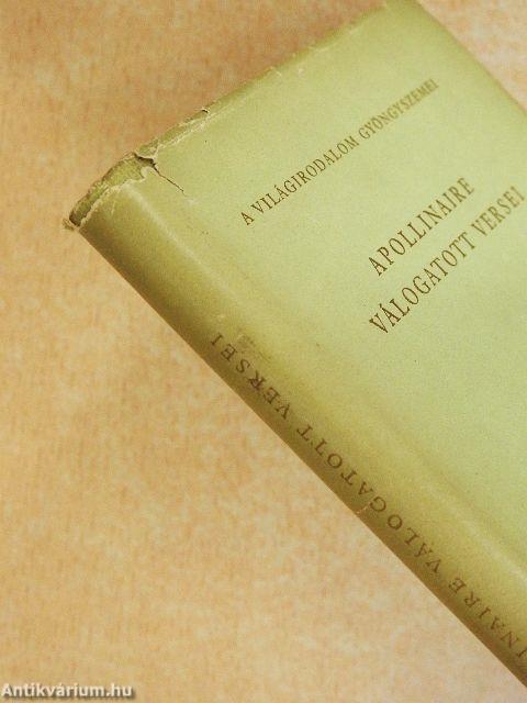 Apollinaire válogatott versei