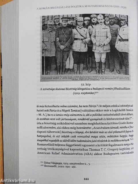 A román megszállási politika Magyarországon (1919-1920)