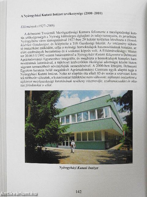 40 éves a Debreceni Egyetemi Agrárképzés 1970-2010