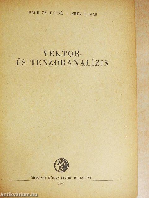 Vektor- és tenzoranalízis