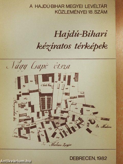 Hajdú-Bihari kéziratos térképek II.