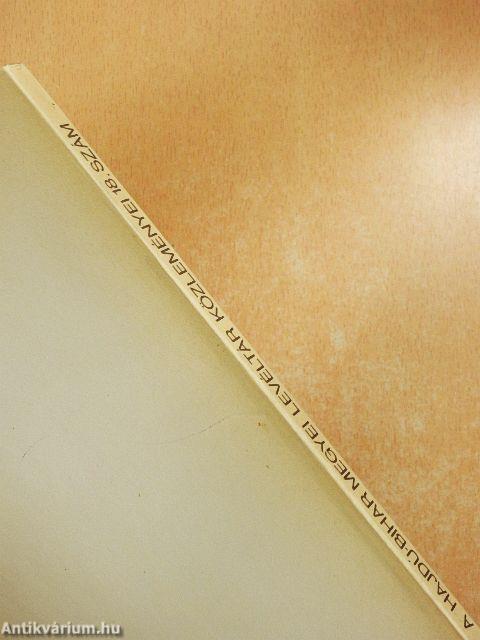 Hajdú-Bihari kéziratos térképek II.