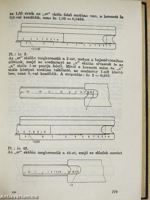 Műszaki táblázatok