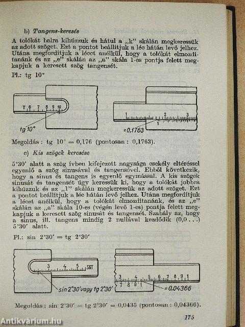 Műszaki táblázatok