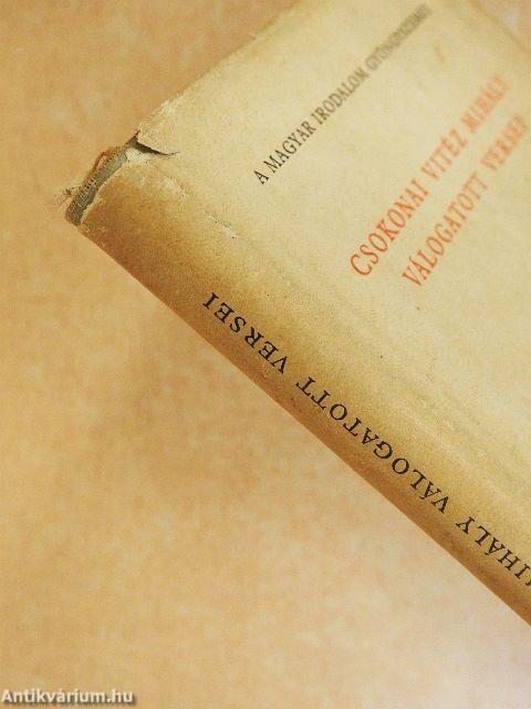 Csokonai Vitéz Mihály válogatott versei