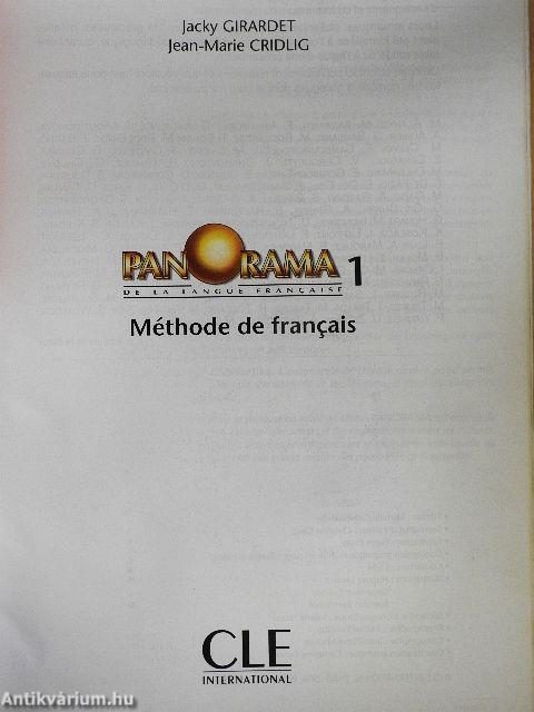 Panorama de la langue francaise 1