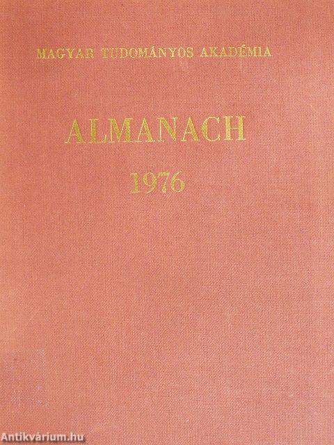A Magyar Tudományos Akadémia Almanachja 1976