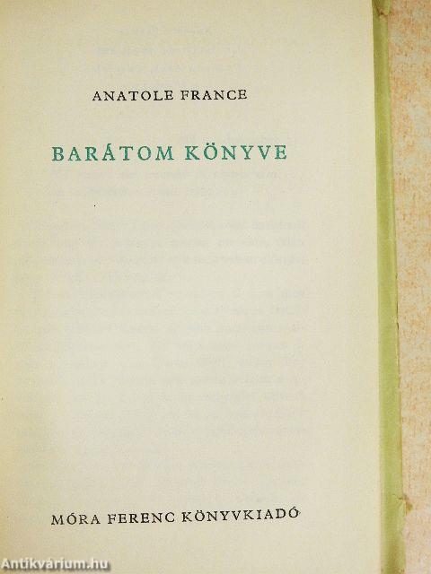 Barátom könyve