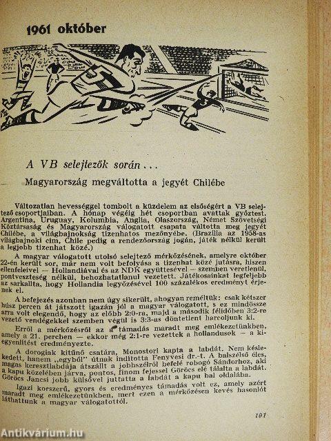 A labdarúgás zsebkönyve 1962-63